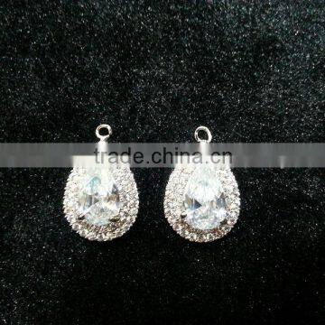 jewelry accessories platinum plated Earring Teardrop