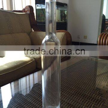 Food Grade Clear Glass Bottle 750ml, Boston Round Vodka Bottle