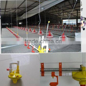 nipple drinking system for poultry farm equipment