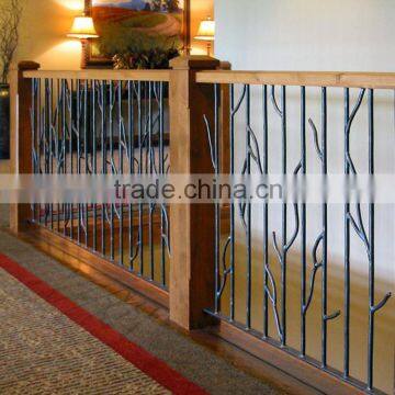 Indoor Balcony Cast Iron Stair Railing photo-3