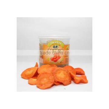 Low Temperature Vacuum Fried Carrot Chips ( Healthy Snack)