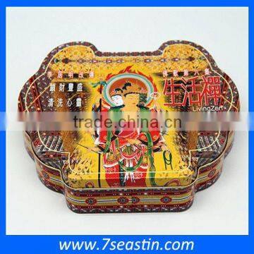 special shape gift packaging tin box