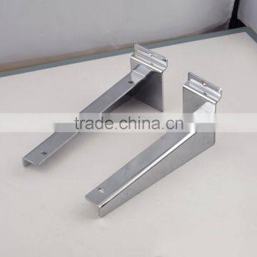 Chrome Iron metal Brackets for heavy shelves