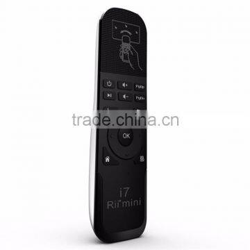 Good new products Keyboard Rii Mini i7 2.4G Mini Wireless Keyboard Air Mouse with android tv box hot rii i8