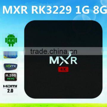 amlogic satellite receiver MXR RK3229 1G 8GQuad core android 4.4 tv box