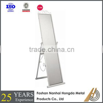 stainless steel metal frame mirror