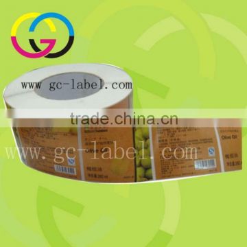 Guangzhou manufacture sticker printing paper self-adhesive label stickers