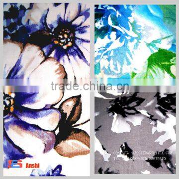 High quality spandex twill custom printed cotton fabric wholesale