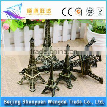 China Supply Zinc Alloy Paris Mini Tower Eiffel Model for Metal Craft