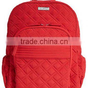 2016 fashionable campus backpack of high quality with zipper closure durable backpack