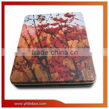 square tin box, tin box for mask or food