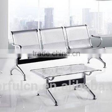 Waiting room waiting chair all steel table YA-001