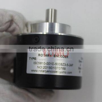 ISC5810 5 24VDC 500ppr A B Z Phase Mini Rotary Encoder Price Incremental Pulse Rotary Encoder photo-4