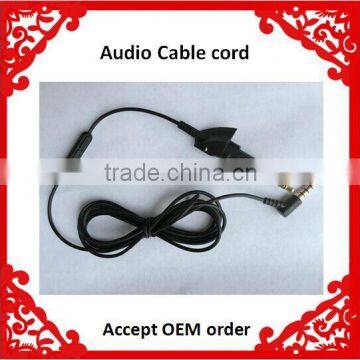 Wholesale Black Replacement Audio Cable cord for QC2 QC15 Headphones