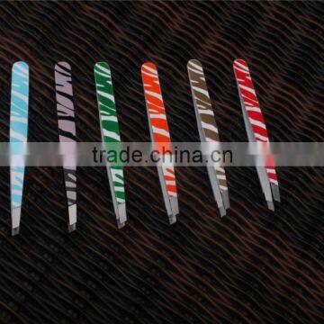 stainless steel heat tranfer finish tweezer