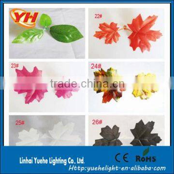 artificial flower outdoor tree lights outdoor led christmas cheap led decoration maple leaf blossom