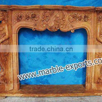 New style marble fireplace for indoor decoration