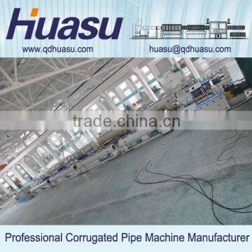 PE plastic pipe extrusion machine manufacturer