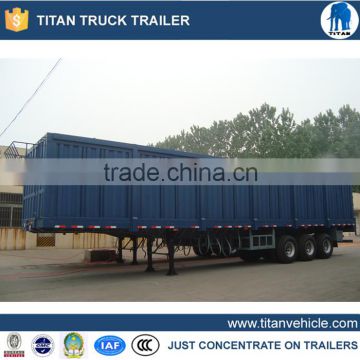 Bulk Cargo Goods Special Transportation Curtain Side Semi Trailer