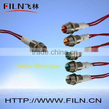 Yueqing Light Indicator Waterproof Foot Switch Led Switch 10MM Lamp Led Downlight