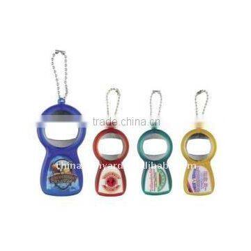 Color Dome Translucent Bottle Opener Keychain