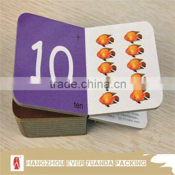 Custom Design Round Corner Board Book Children book