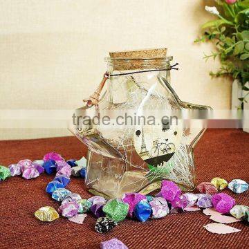 High Quality Mini Wishing Bottle , Star Shape Floating Bottle Good Luck Wishing Mini Bottle photo-2