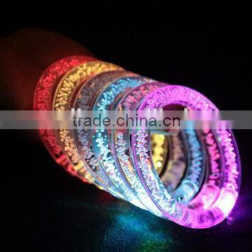 New LED party bracelet multi color LED bracelet party bangle wristband LED flashing bracelet