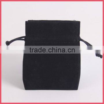 Wholesale Fancy New Design Gift Custom Black Velvet Bag
