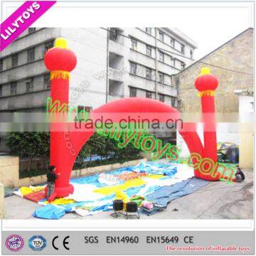 2015 Hot sale inflatable arch, inflatable finish line for events