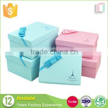 fancy design colorful printing individual paper gift box