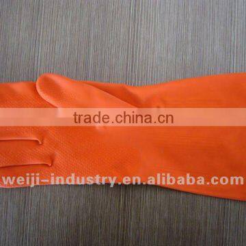 Cotton rubber mechanic house gloves