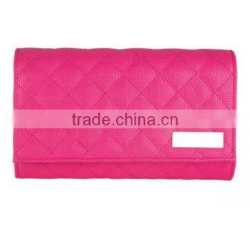 PU Leather Makeup Case Red Cosmetic Bag Best Quality Makeup Pouch