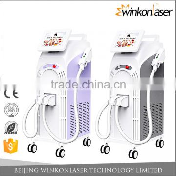 Newest beauty equipment spa shr laser ipl hair removal machine for salon use