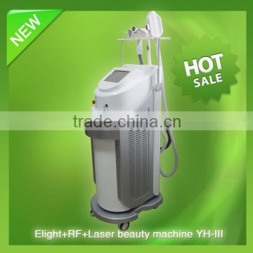 Wrinkle Removal Best Selling!professional IPL+RF+E-light Multifunctional 3 In 1 10MHz Machine Beauty Equipment And Skin Care Device YH III