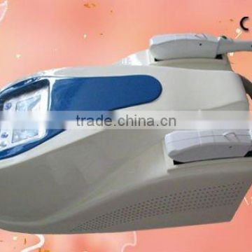 2011 portable two hand piece Mini versatile ipl equipment for hair wrinkle remove and skin care rejuvenation