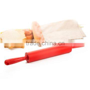 Kitchen Baking Tool Mini Flour Dough Novelty Fondant Silicone Rolling Pin photo-2