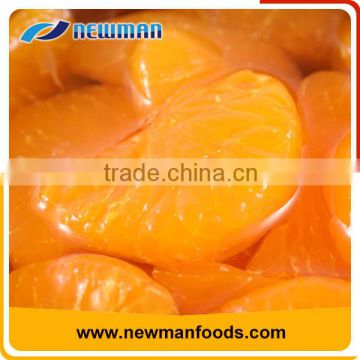 Manufacturer price fresh mandarin light syrup sweet canned orange