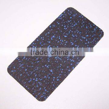 fleck rubber floor mat