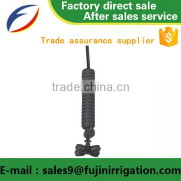 Hose fountain mist water spray injector fog water plastic low pressure mist nozzle