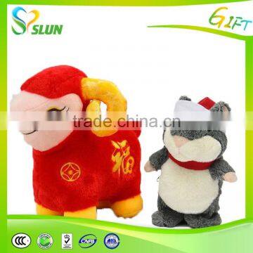 New Year Chicken Mascot Soft Stuffed Plush Rooster Toy photo-4