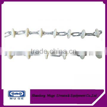 Galvanized chain disk for pig automatic feeding system