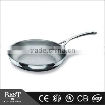 3-ply Frypan The three layer steel hot skillet frying pan