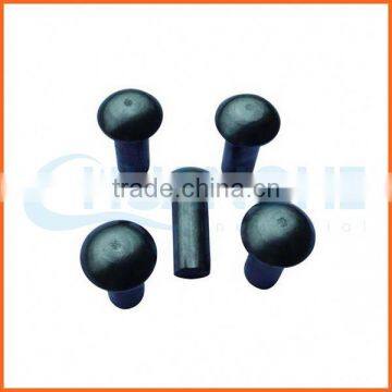 alibaba high quality mushroom head semi hollow rivets