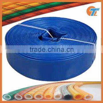 Heavy duty 6 inch pvc agriculture irrigation layflat hose