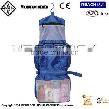 Large Hanging Wash Bag Men's Women's Toiletries Travel Make-Up Case, Zip Closure photo-2