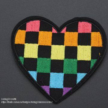 Patch Logo Embroidered Badge Clothes Iron Patch Badge Custom Decals Hand Embroidery Designs photo-3