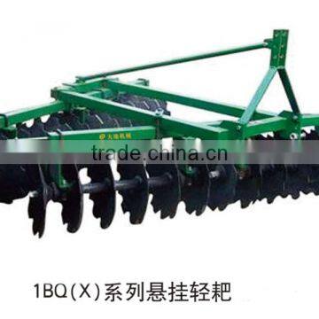 Multifunctional 1BQX-2.3 farm light duty disc harrow with low price