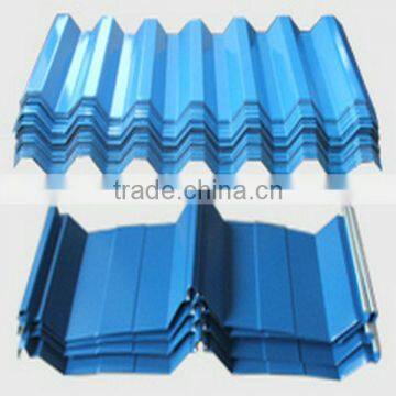 low cost color coated corrugated steel sheet