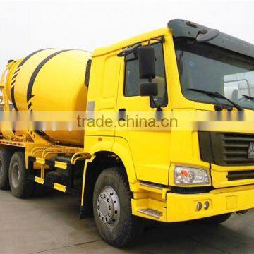 HOWO 6x4 concrete mixer truck in africa with a low price